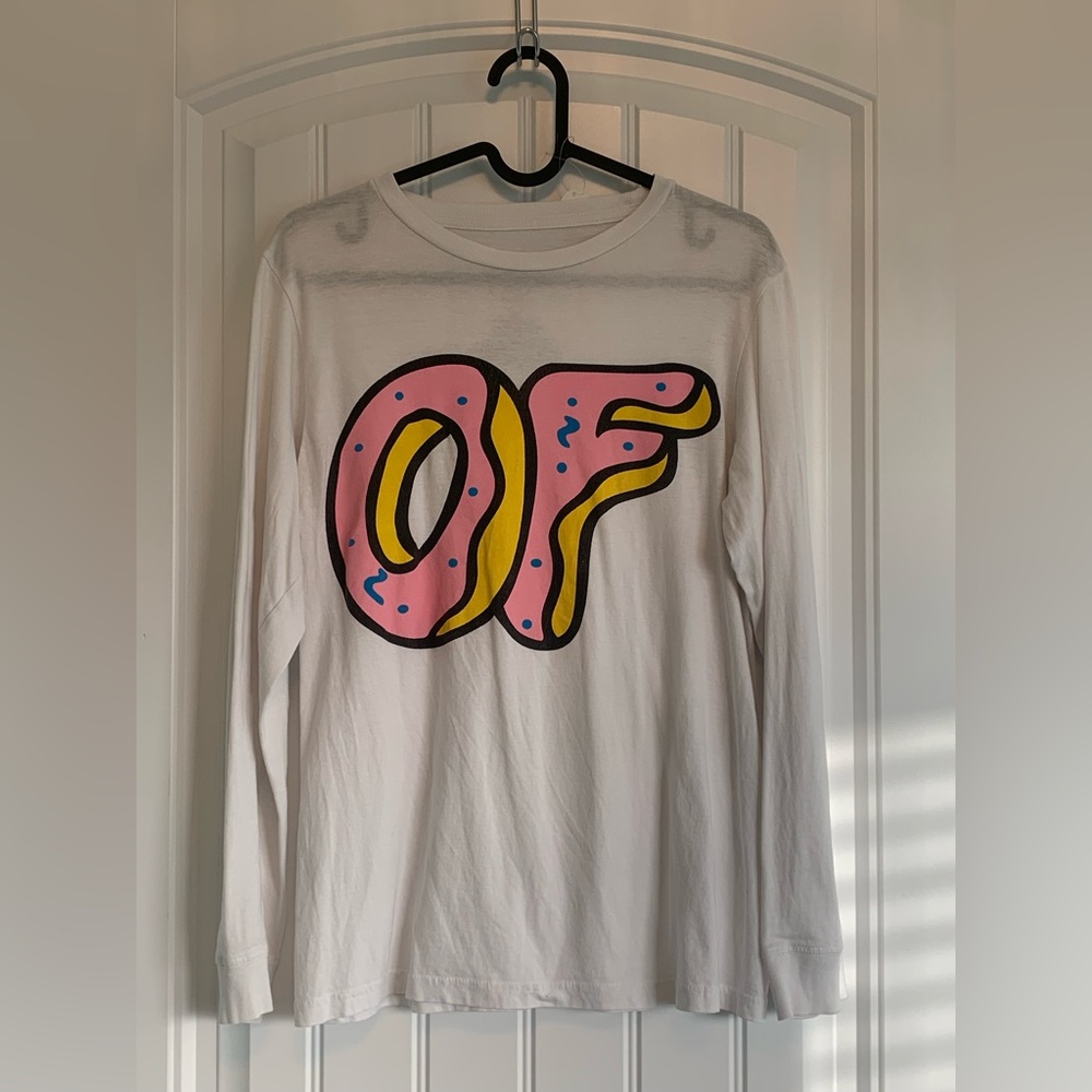 Odd Future Donut Graphic Long Sleeve Tee